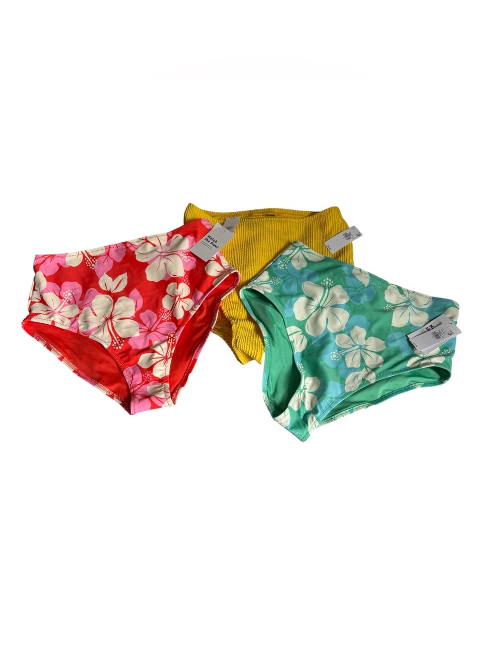 ❌Sold❌ NWT - 3 Old Navy High-Waisted Bikini Bottoms